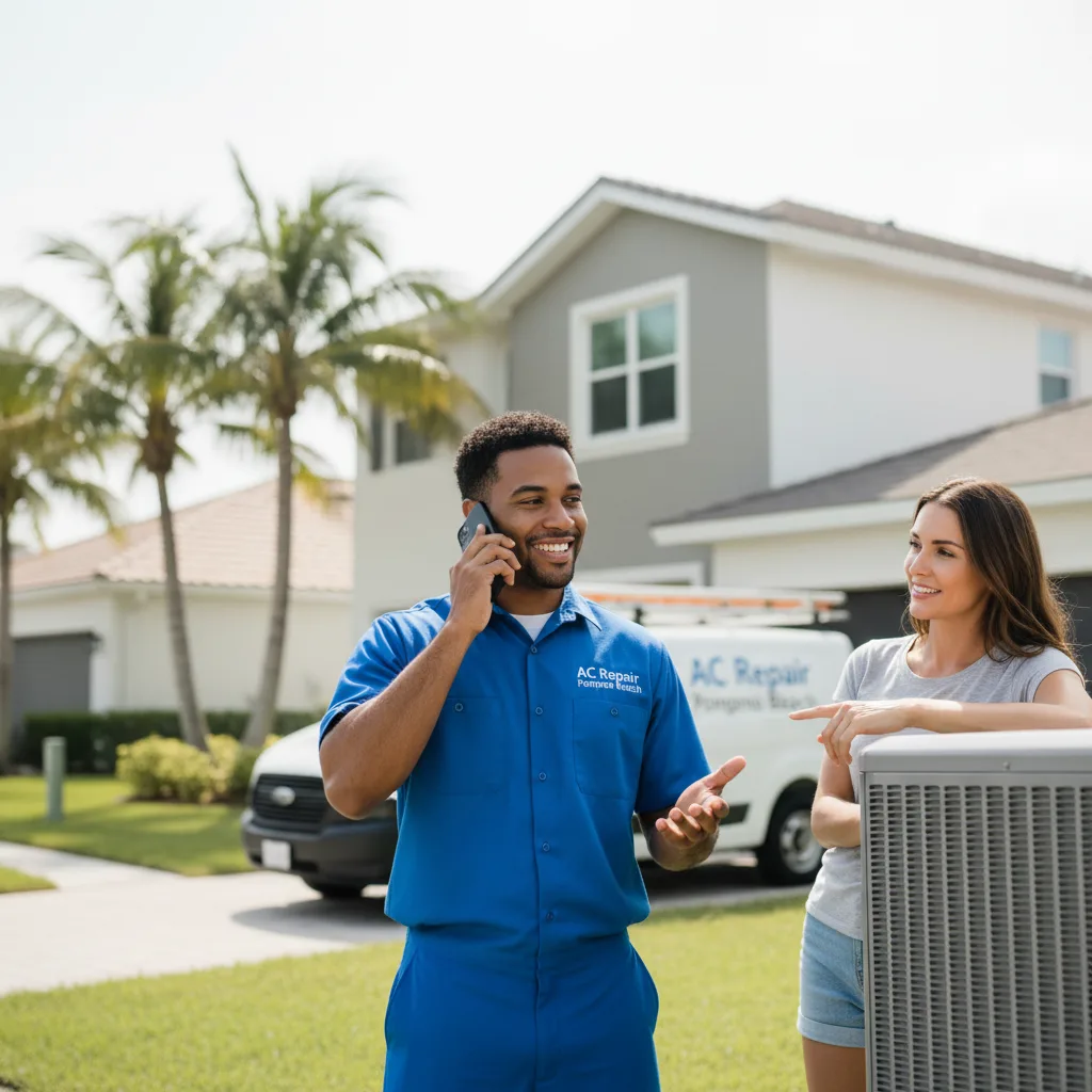 AC Repair Pompano Beach customer support in Cambria